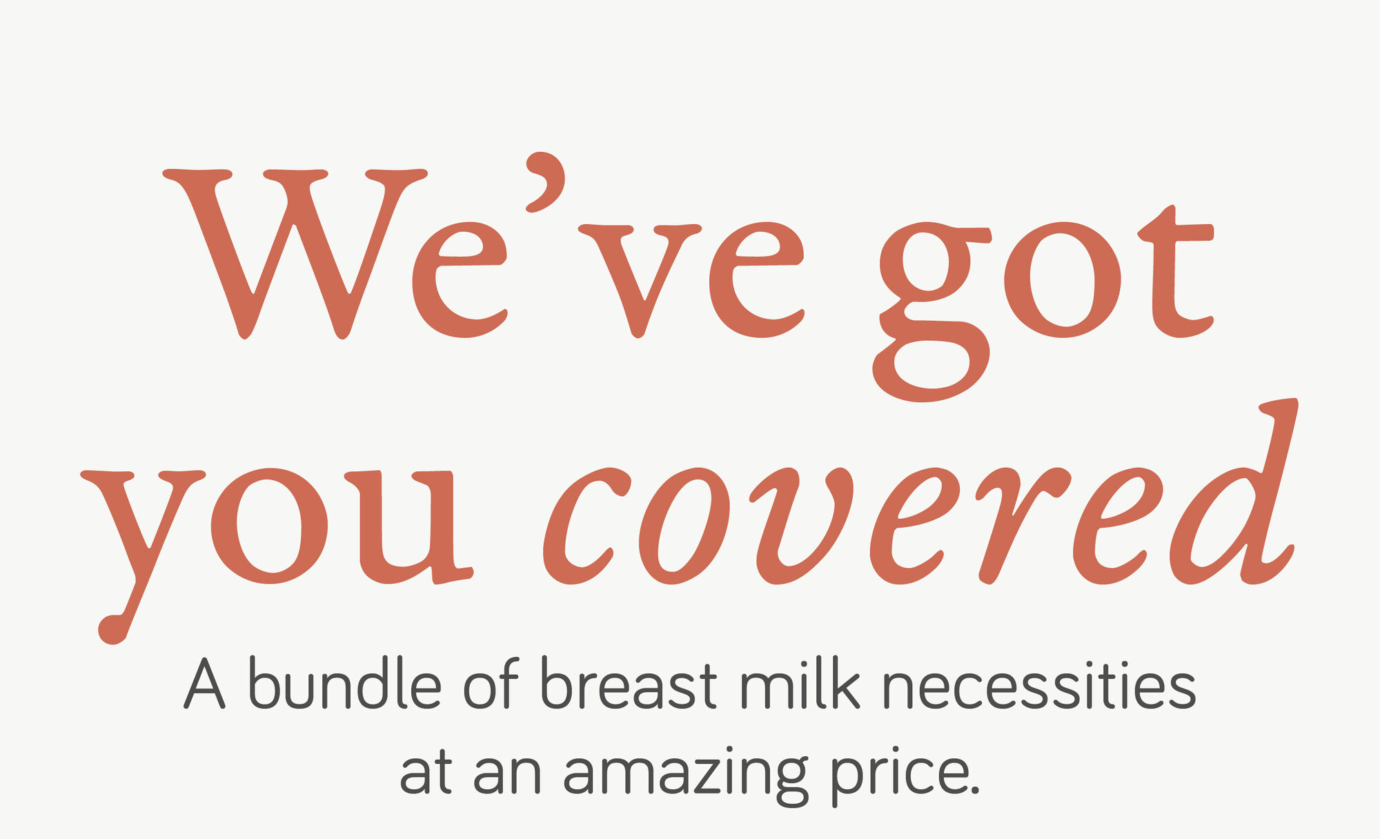 BACK IN STOCK! We've got you covered a bundle of breast milk necessities at amazing price. 