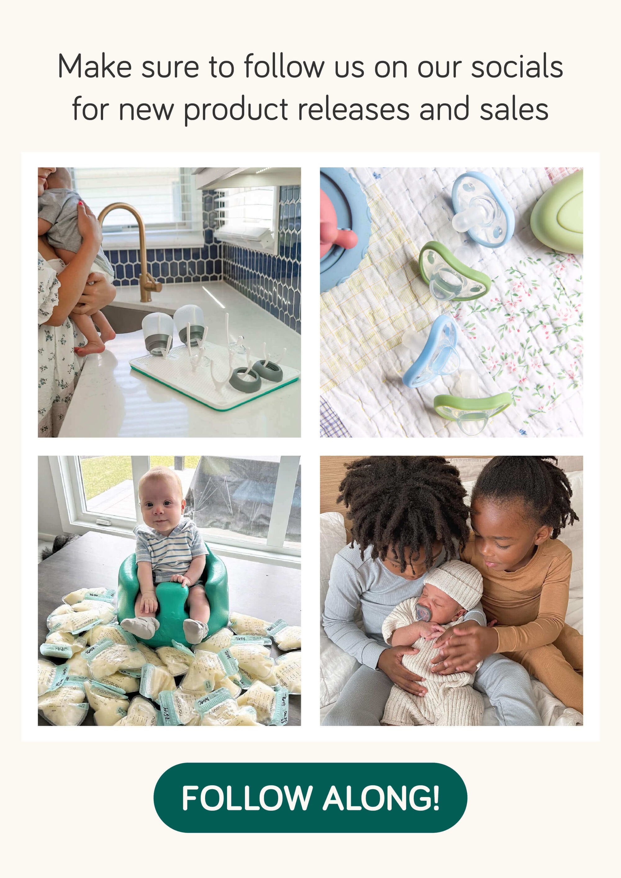 Follow along on our socials!