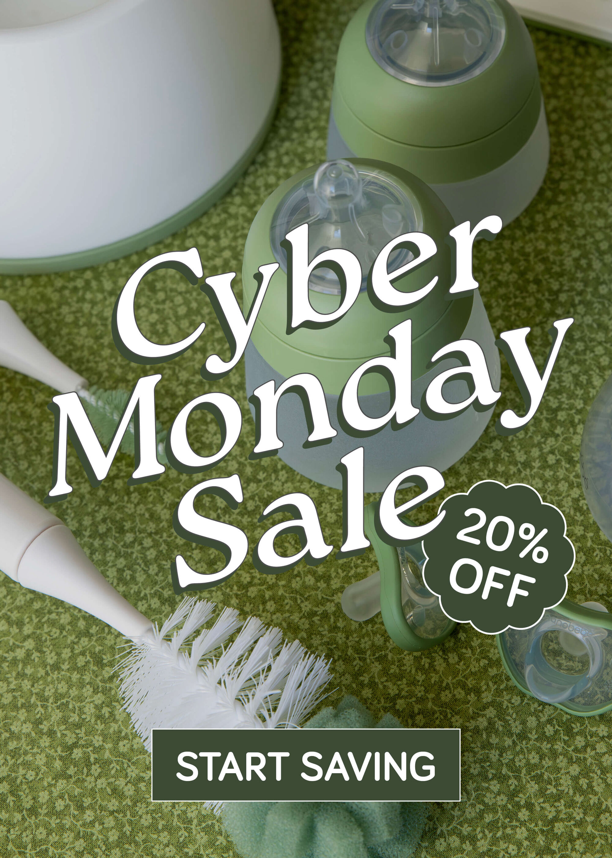 Cyber Monday Last day to save 20% !